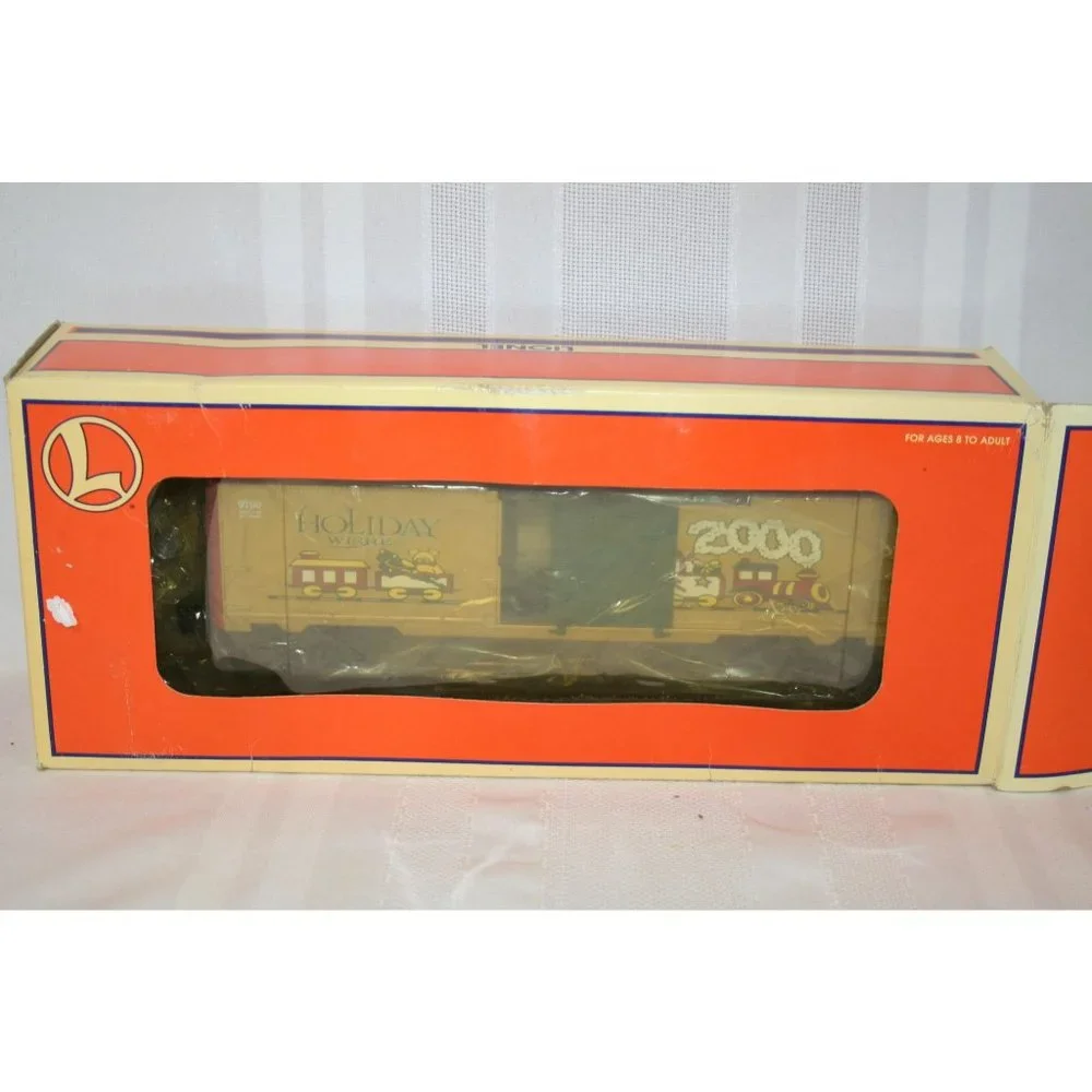 Lionel Train Christmas Holiday Wishes 2000 Box Car 6-26272
